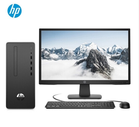 惠普（HP） 282 PRO G6 MT（I3-10100/4G/1TB + 256SSD/集显/无光驱）台式计算机 21.5寸显示器