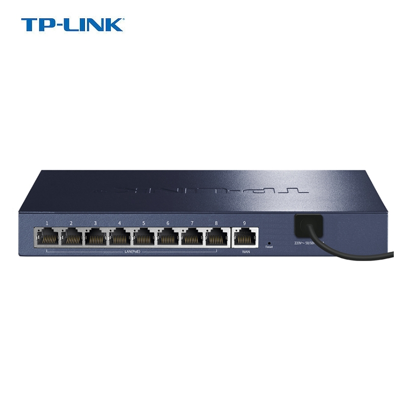 TP-LINK 8口全千兆POE交换机企业路由器