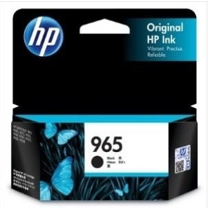 惠普 HP 3JA80AA 965 黑色墨盒(适用于HP OfficeJet Pro 9010/9019/9020)